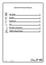 edmolift ALT 1500 Product Manual предпросмотр