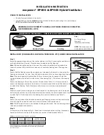 Edmonds ecopower EP400 Installation Instruction предпросмотр