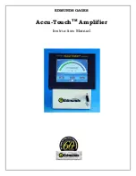 Предварительный просмотр 1 страницы Edmunds Accu-Touch Instruction Manual