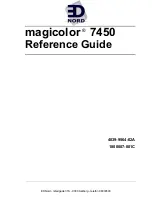 Preview for 1 page of EDNord magicolor 7450 Reference Manual