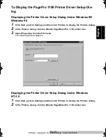 Preview for 33 page of EDNord PagePro 1100 Installation Manual