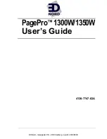 EDNord PagePro 1300W User Manual preview