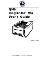 EDNord QMS magicolor WX User Manual preview