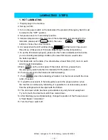 Предварительный просмотр 18 страницы EDNord RSS-1050 Owner'S Manual