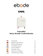 Preview for 1 page of EDOBE EMML User Manual