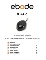 EDOBE IR LINK C User Manual предпросмотр