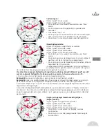 Предварительный просмотр 4 страницы Edox 36001 – Rally Movement Operating Instructions Manual