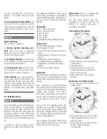 Preview for 11 page of Edox Watch Instruction Manual