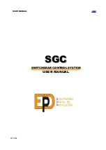 EDP SGC Series User Manual preview