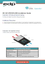 EDP SwitchAir 83-SA1-01002XLNB Installation Manual preview