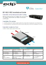 EDP SwitchAir 83-SA2-002 Installation Manual preview