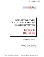 EDS RK 100 R Technical Manual предпросмотр