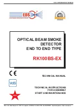 EDS RK100BS-EX Technical Manual предпросмотр