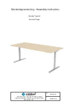 Предварительный просмотр 1 страницы Edsbyn ACCESS DESK Assembly Instruction