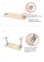 Предварительный просмотр 2 страницы Edsbyn ACCESS DESK Assembly Instruction