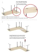 Предварительный просмотр 3 страницы Edsbyn ACCESS DESK Assembly Instruction