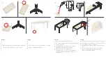 Предварительный просмотр 2 страницы Edsbyn CENTRO TABLE Assembly Instruction