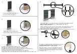 Предварительный просмотр 2 страницы Edsbyn Contur partition Assembly Instruction