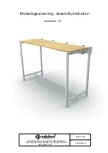 Предварительный просмотр 1 страницы Edsbyn Neat table Hi Assembly Instruction