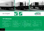 Предварительный просмотр 1 страницы Edscha Trailer Systems VP-UltraLine Quick Manual