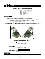 Edson 120E Installation And Operation Manual preview