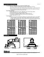 Preview for 2 page of Edson 120E Installation And Operation Manual