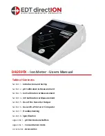 EDT directION DR359TX User Manual preview