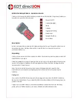 Preview for 2 page of EDT directION QP451 Quick User Manual