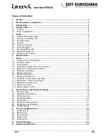 Preview for 2 page of EDT Eurodima Braxx hurricane SB120 User Manual