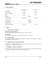 Preview for 8 page of EDT Eurodima Braxx typhoon SB201 User Manual