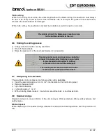 Предварительный просмотр 20 страницы EDT Eurodima Braxx typhoon SB201 User Manual