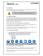 Preview for 9 page of EDT Eurodima Braxx WB12T User Manual