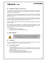 Preview for 11 page of EDT Eurodima Braxx WB12T User Manual