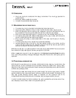 Preview for 12 page of EDT Eurodima Braxx WB12T User Manual