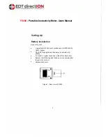 Предварительный просмотр 3 страницы EDT FE280 User Manual