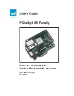 Preview for 1 page of EDT PCIe8g3 A5 10G User Manual