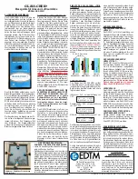 Preview for 5 page of EDTM GLASS-CHEK+ GC2001 Manual