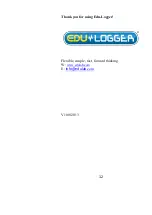 Предварительный просмотр 12 страницы Edu-Logger 900-207 Manual