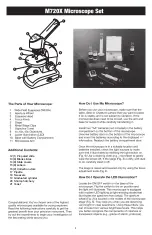 Preview for 3 page of Edu Science M720X Manual