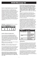 Preview for 4 page of Edu Science M720X Manual