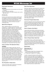 Preview for 5 page of Edu Science M720X Manual