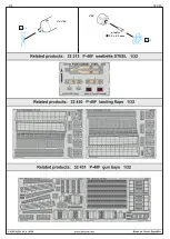 Предварительный просмотр 4 страницы Eduard 32 940 Manual