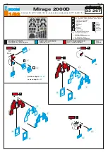 Предварительный просмотр 1 страницы Eduard 33 267 Manual