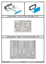 Предварительный просмотр 4 страницы Eduard 49 1271 Assembly Instructions