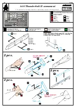 Eduard A-10 Thunderbolt II armament Quick Start Manual предпросмотр