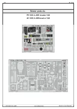 Preview for 2 page of Eduard A-26B Invader seatbelts STEEL Manual