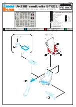 Предварительный просмотр 1 страницы Eduard A-26B seatbelts STEEL Manual