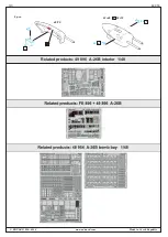 Preview for 3 page of Eduard A-26B Undercarriage & exterior Manual