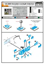 Предварительный просмотр 1 страницы Eduard A-26C Invader cockpit interior Quick Start Manual