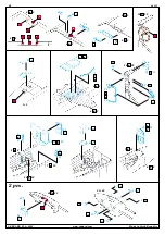 Предварительный просмотр 2 страницы Eduard A-26C Invader u/c and exterior Quick Start Manual